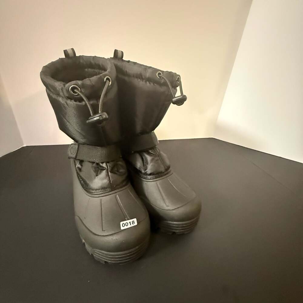 Northside Kids Size 4 Frosty Winter Snow Boots Black 3M Thinsulate Waterproof - Picture 11 of 11